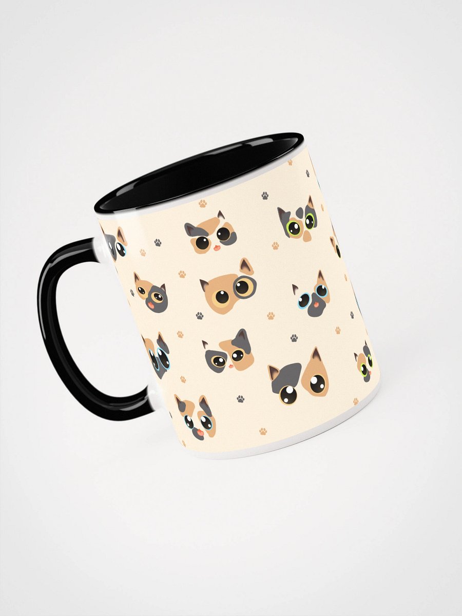 Calico Cat Faces (Multicolor Eyes) Mug product image (3)