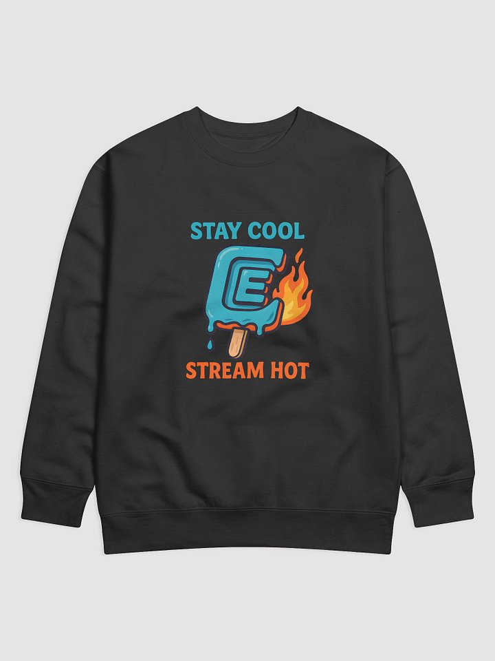 Flaming Coolness Cotton Sweatshirt product image (2)