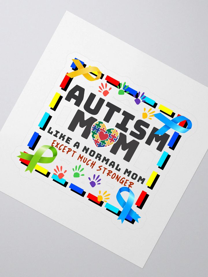 Autism Mom Sticker product image (2)