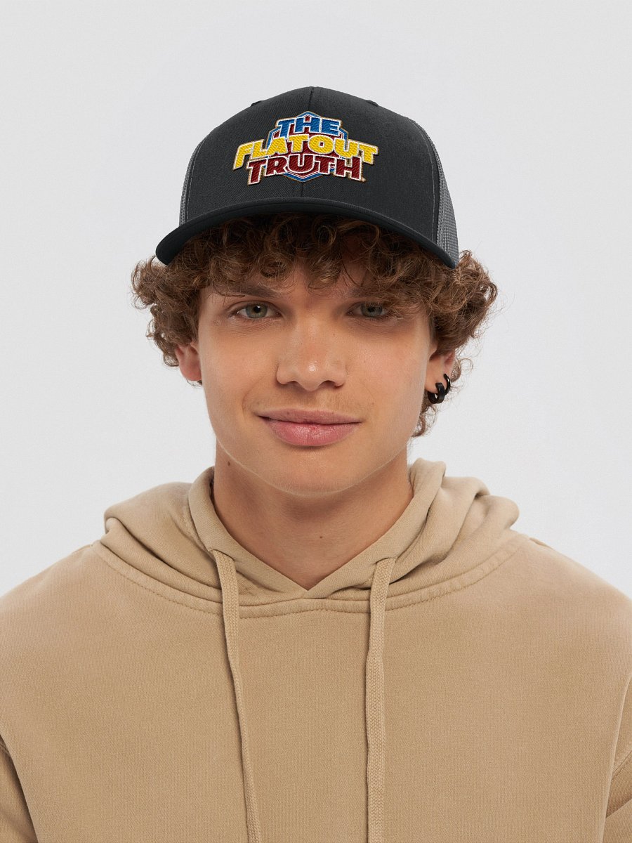 TFOT Embroidered Lemon Hex Snapback Trucker Hat product image (5)