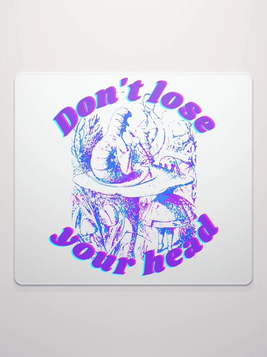 Don't Lose Your Head Alice in Wonderland Gaming Mousepad product image (4)