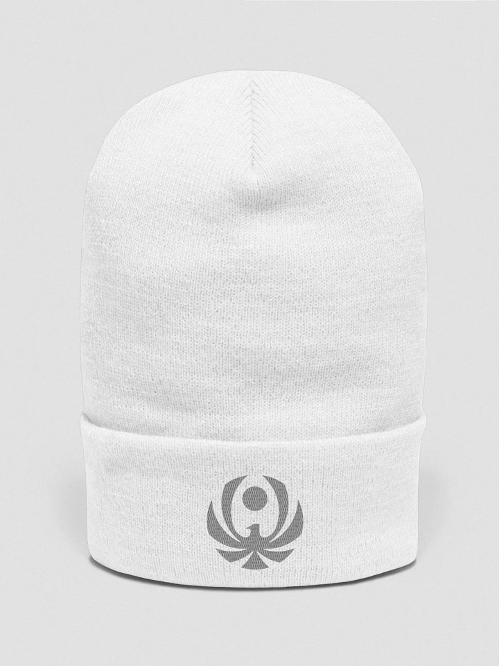 CroweGamingg Embroidered Cuffed Beanie - Black Logo product image (7)