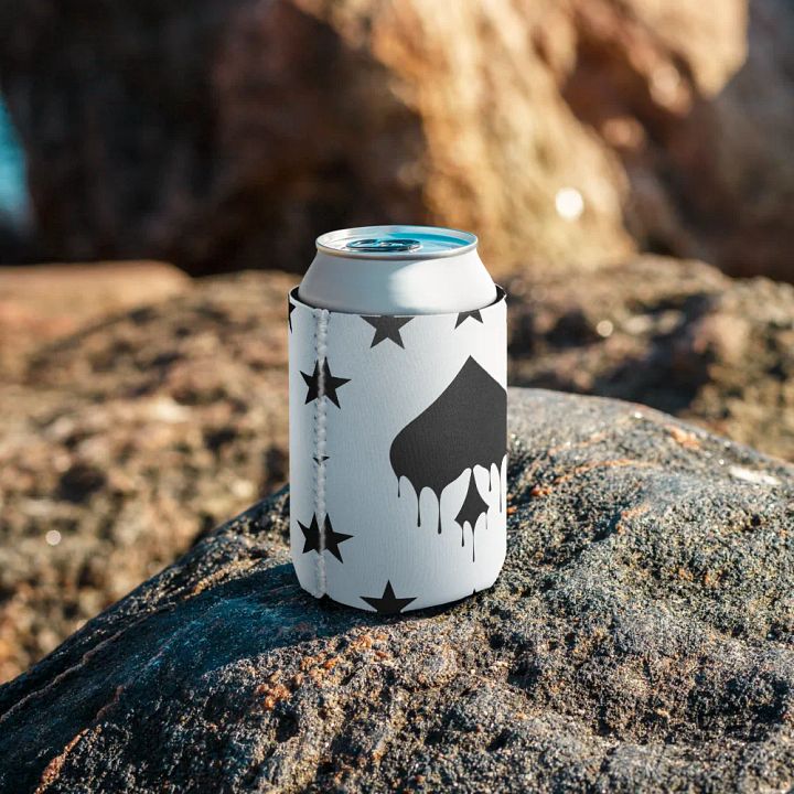 Graphic Stars And Spades Koozie product image (2)