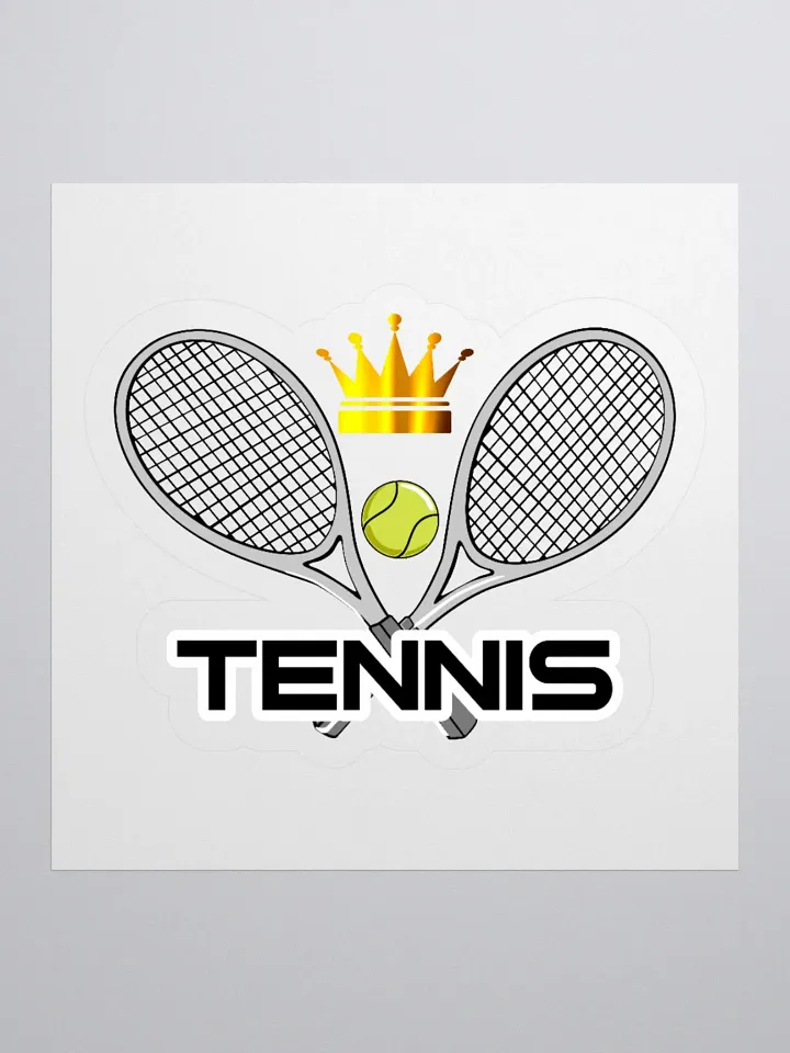 Royal Tennis Kiss Cut Stickers product image (3)
