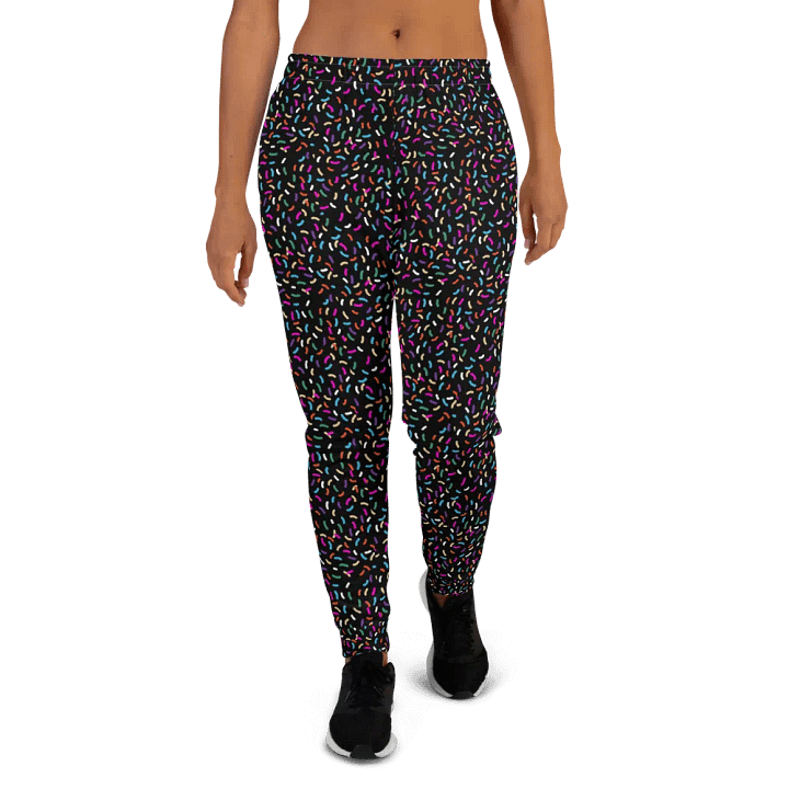 Black Sprinkle Joggers product image (2)