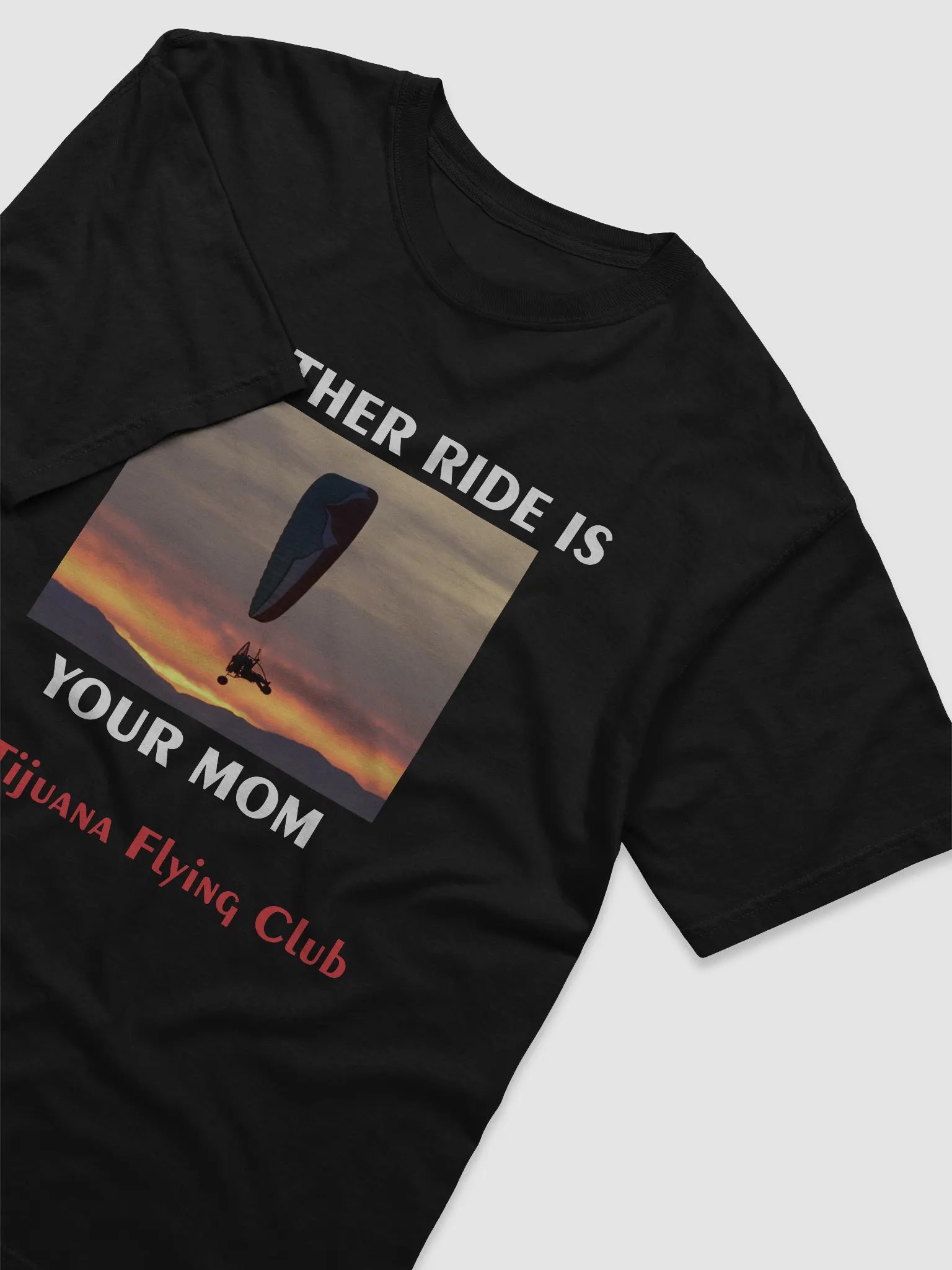 Sunset Soar Paramotor Trike T-Shirt product image (11)