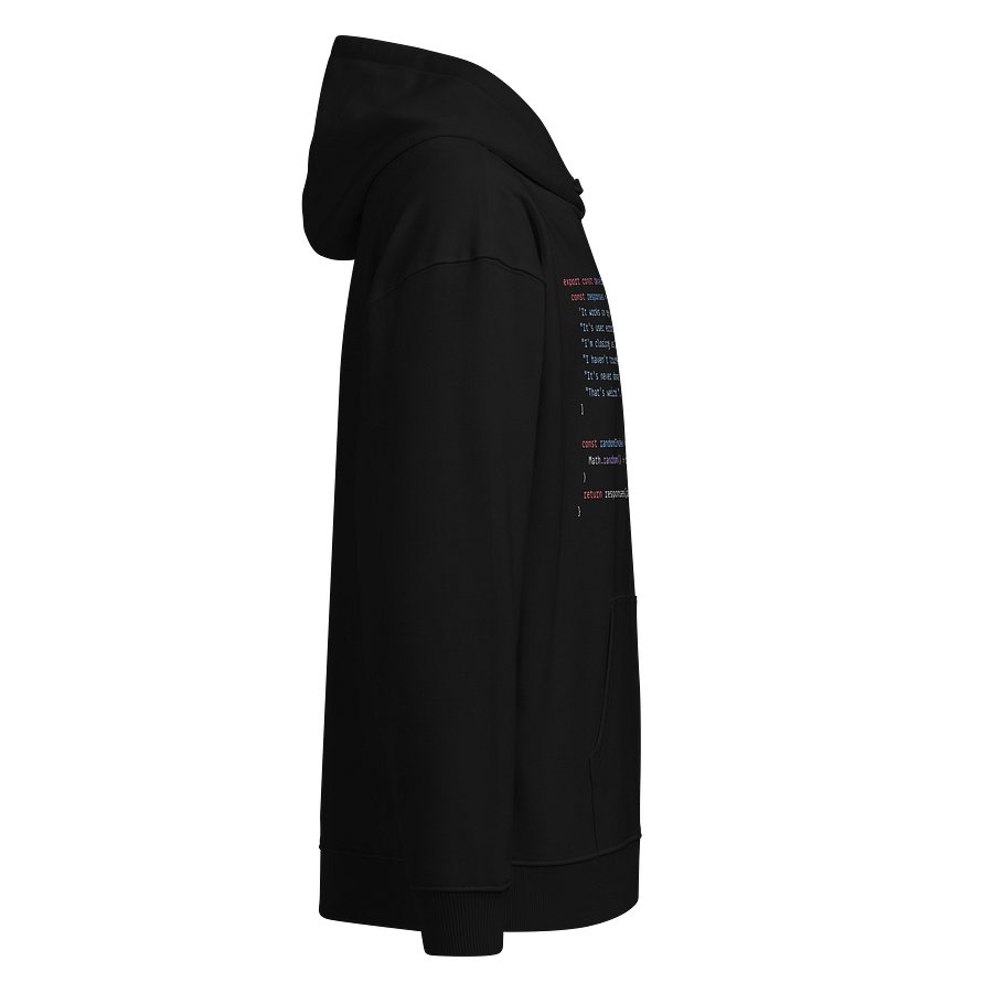 Developer Excuse Javascript Hoodie - Dark product image (5)