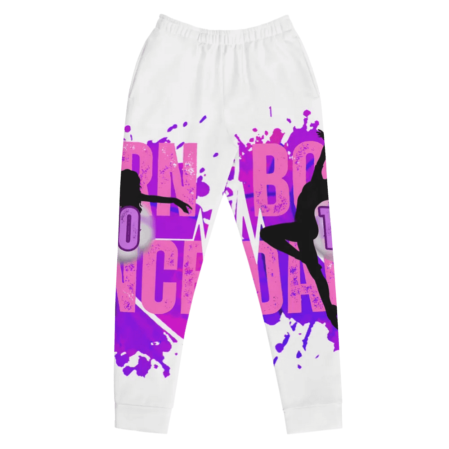 Born to Dance Her Silhouette All-Over Print Joggers product image (9)