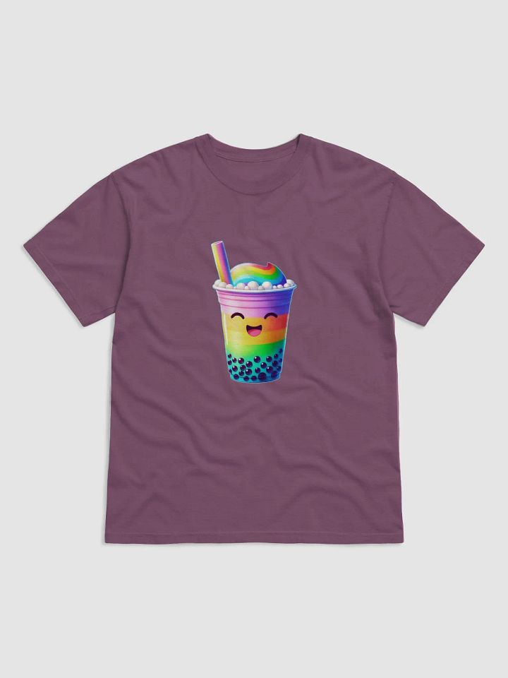 Rainbow Bubble Tea Happiness T-Shirt product image (2)