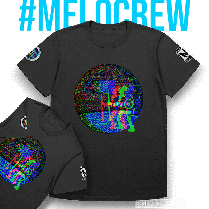 #MELOtober 2021 MELO CREW Founders - Personalized T-Shirt + BONUS | #MadeByMELO product image (1)