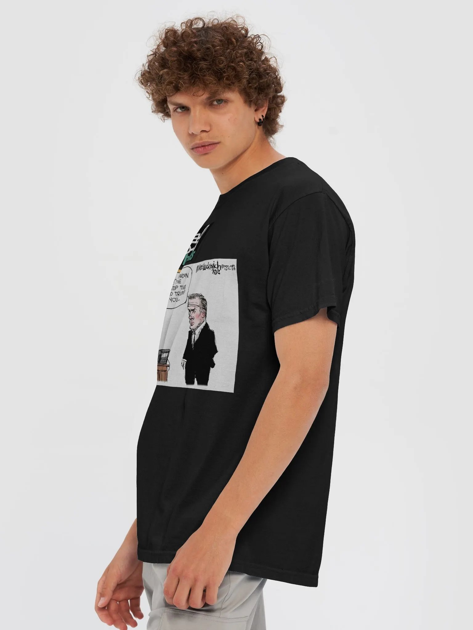 Political Satire Office Cartoon T-Shirt product image (6)