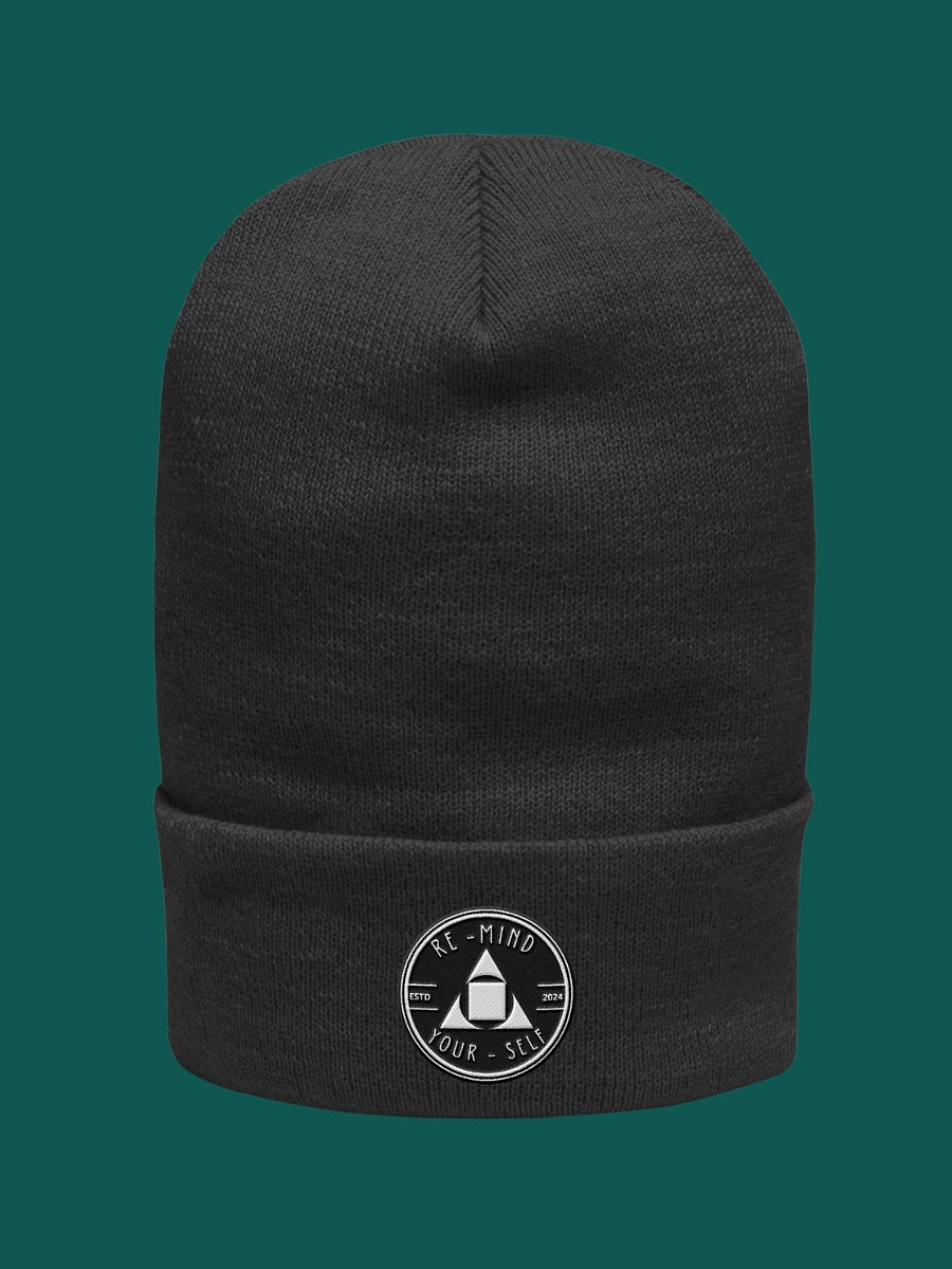 Re-Mind-Your-Self Cuffed Beanie product image (6)