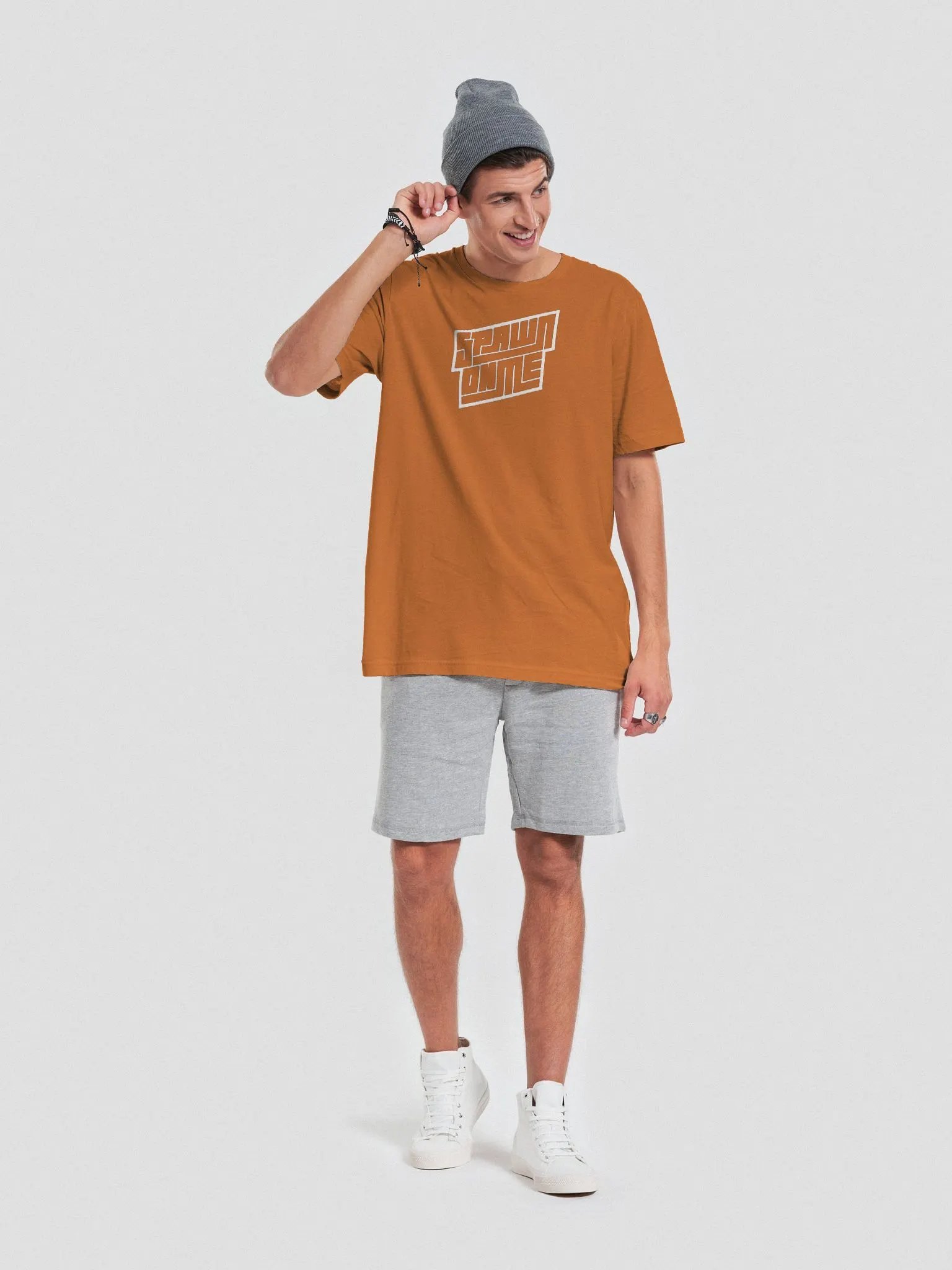 SPAWN ON ME OUTLINE LOGO TEE product image (68)