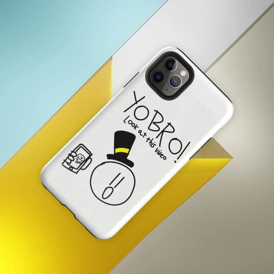 “YO BRO LOOK AT THIS VIDEO” IPhone case product image (8)