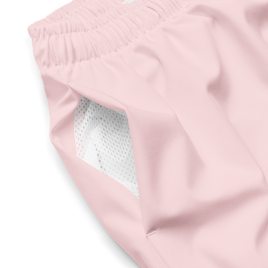 Miami Light Pink Solid Color Men's Swim Trunks product image (1)