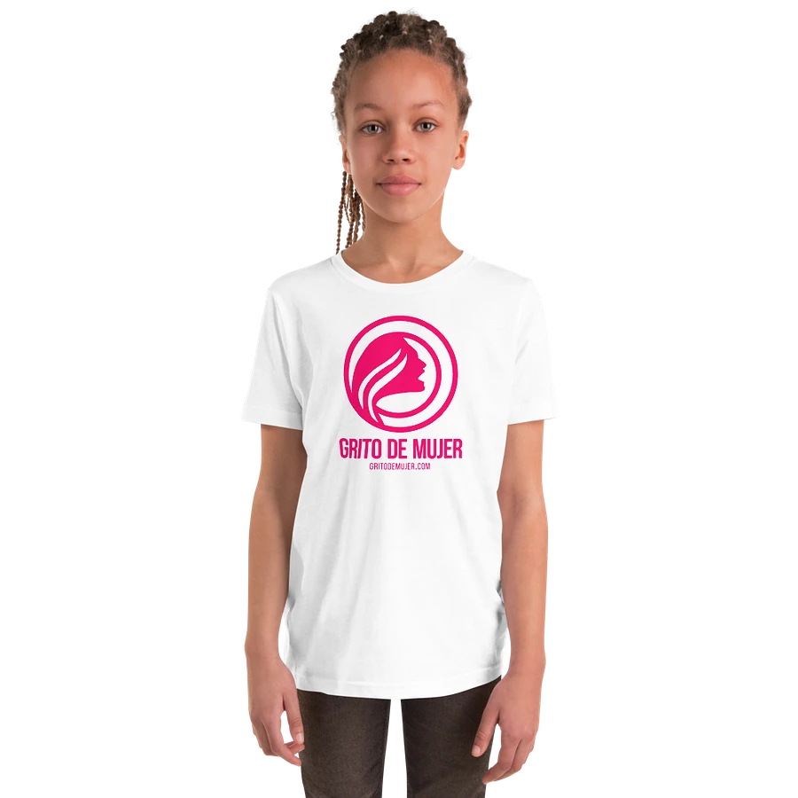 Camiseta Blanca Para Niñas | Jóvenes product image (3)