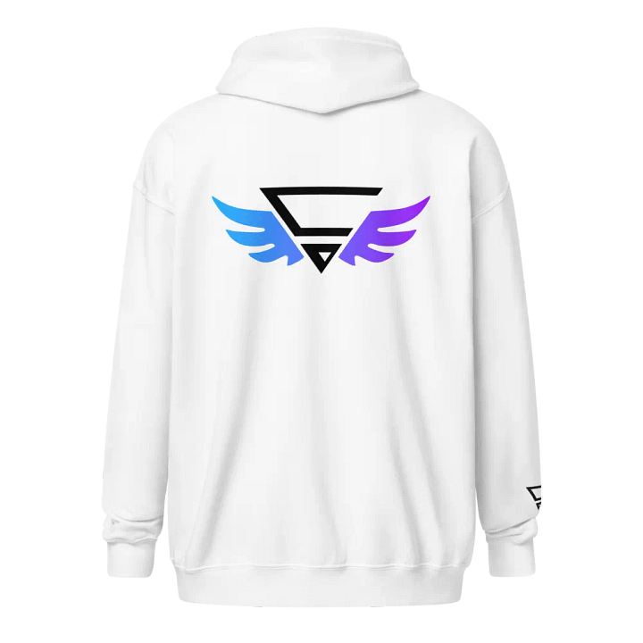 CraytoX Zip-Hoodie - White product image (1)