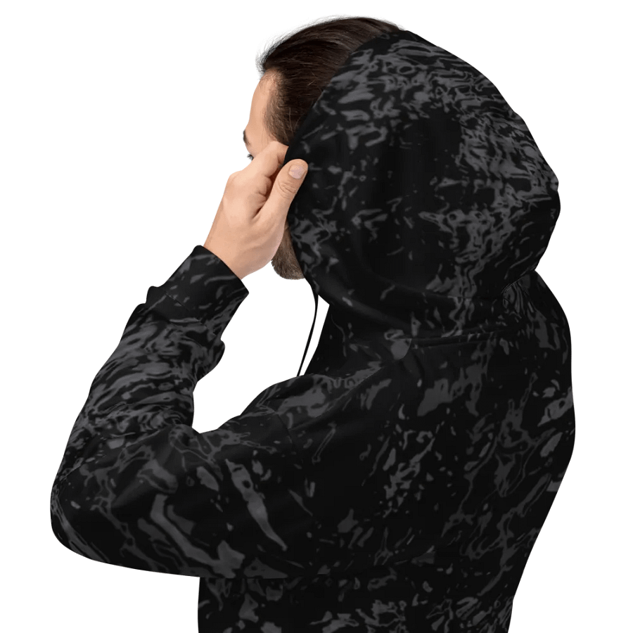 Abstract Dark Unisex Unisex All Over Print Hoodie product image (4)