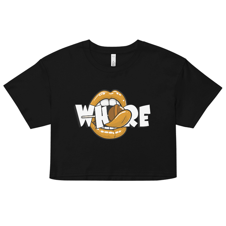WHxRE ORANGE LIPS CROPTOP product image (1)