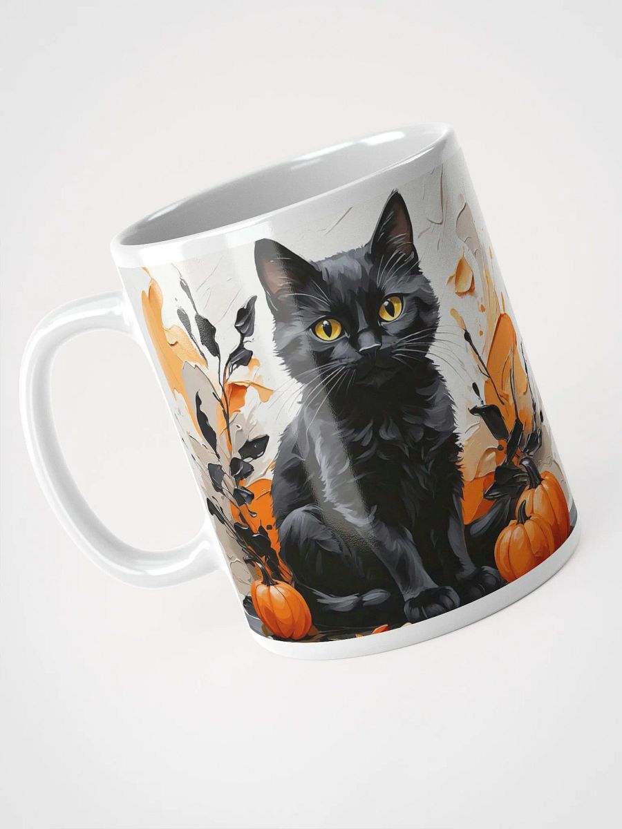 Dark Purr Black Cat Mug product image (2)