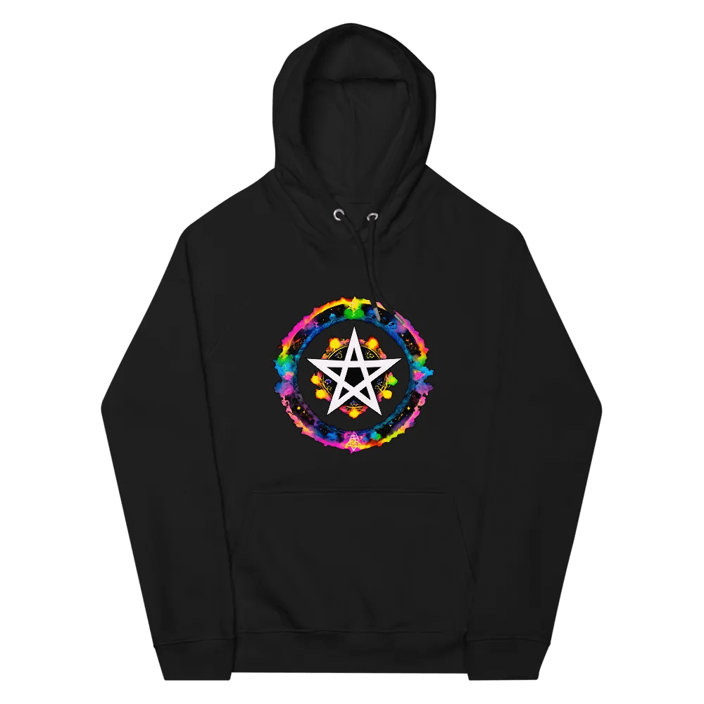 [Pentagram] Unisex Eco Raglan Hoodie product image (7)