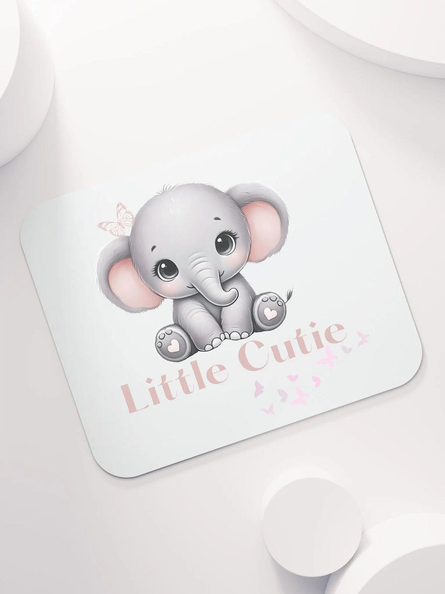 Little Cutie Elephant Mouse Pad product image (5)