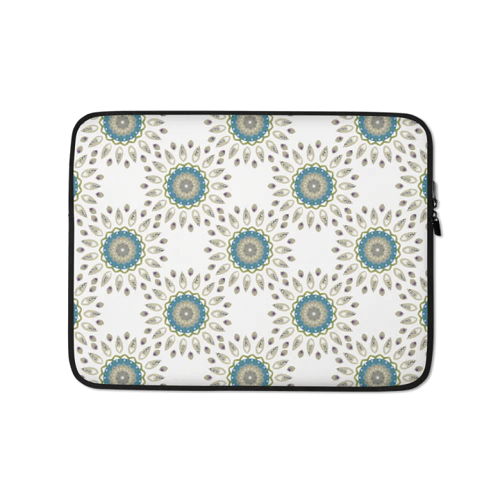 Phycadelic Creamy Bloom Laptop Sleeve product image (1)