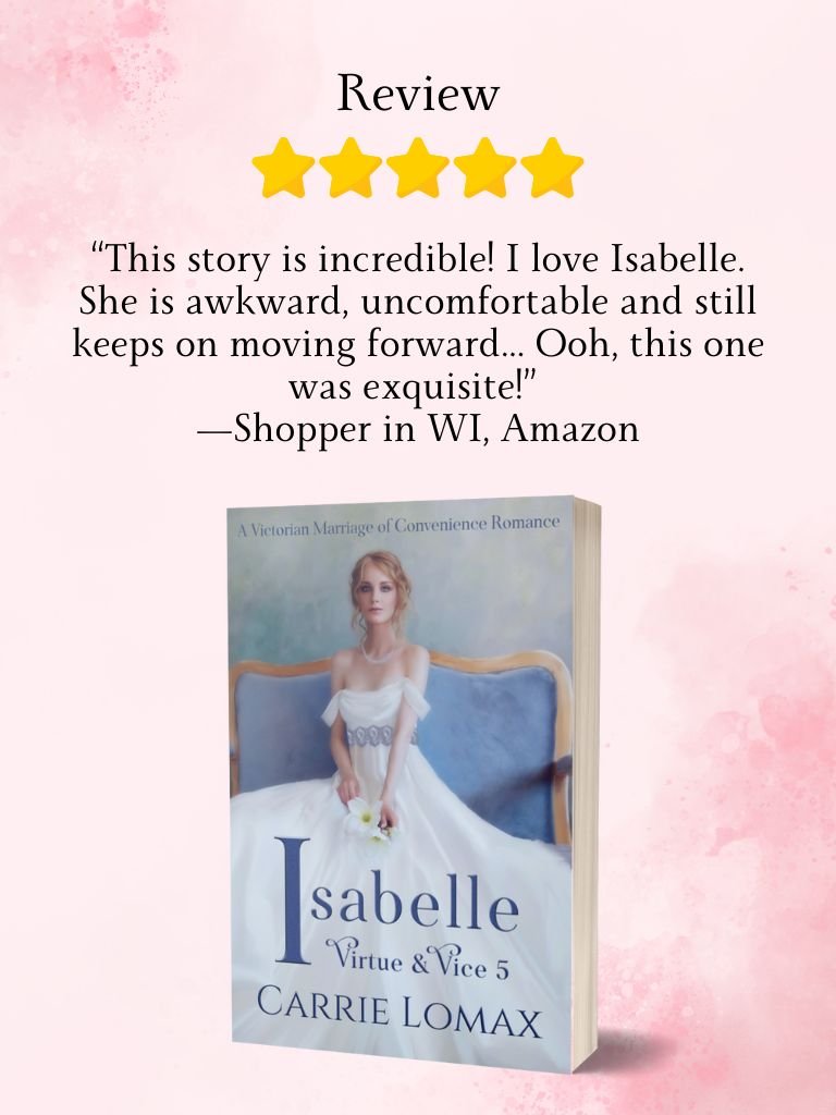 Isabelle: A Victorian Marriage of Convenience Romance (Virtue & Vice 5) Signed Paperback product image (3)