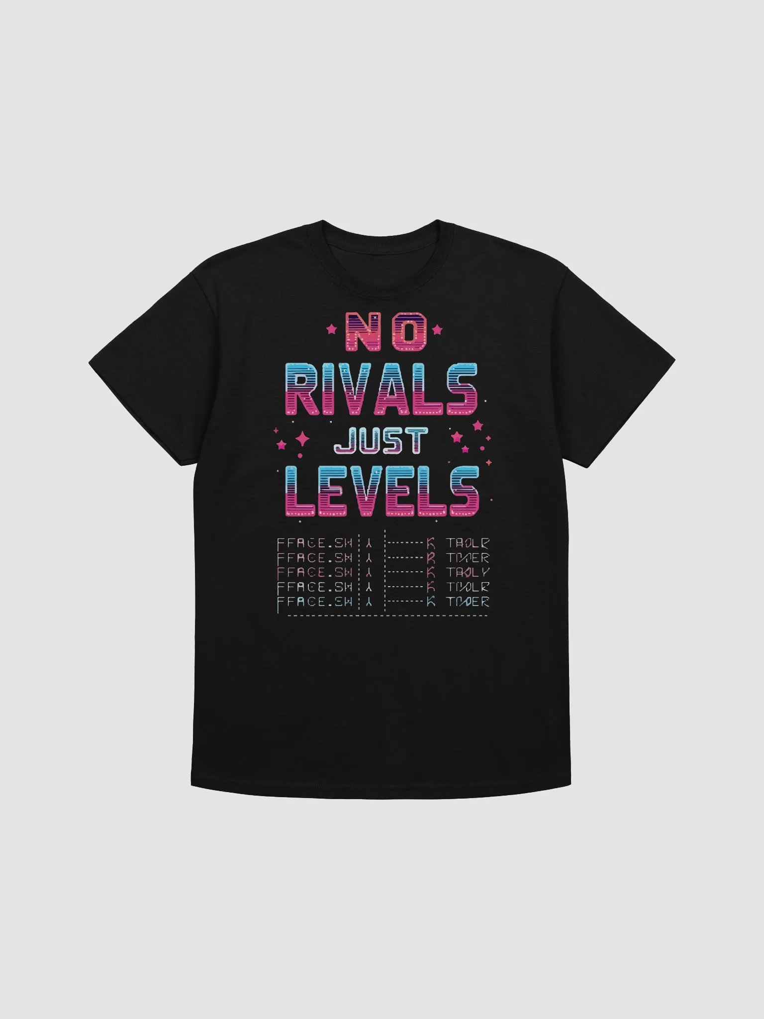 No Rivals Just Levels T-Shirt product image (1)