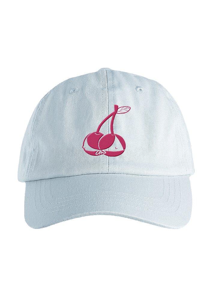 Cherry Pastel "Dad" Cap - Pink Embroidery product image (1)
