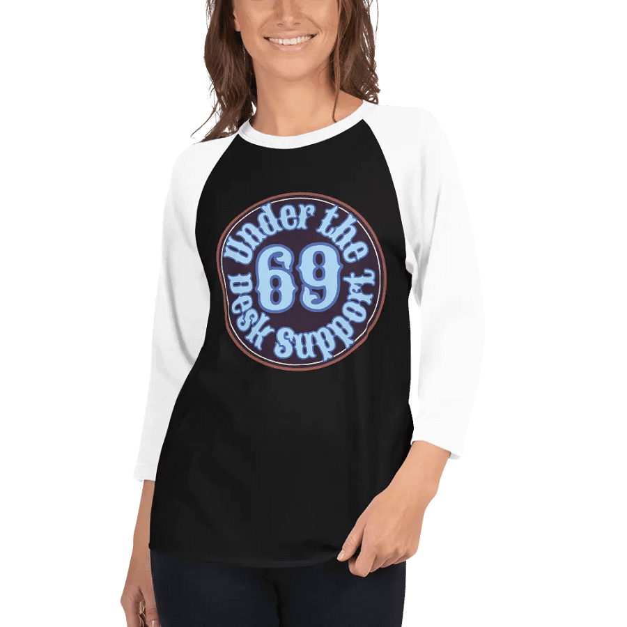 Desk Support Jersey Raglan Tee product image (14)