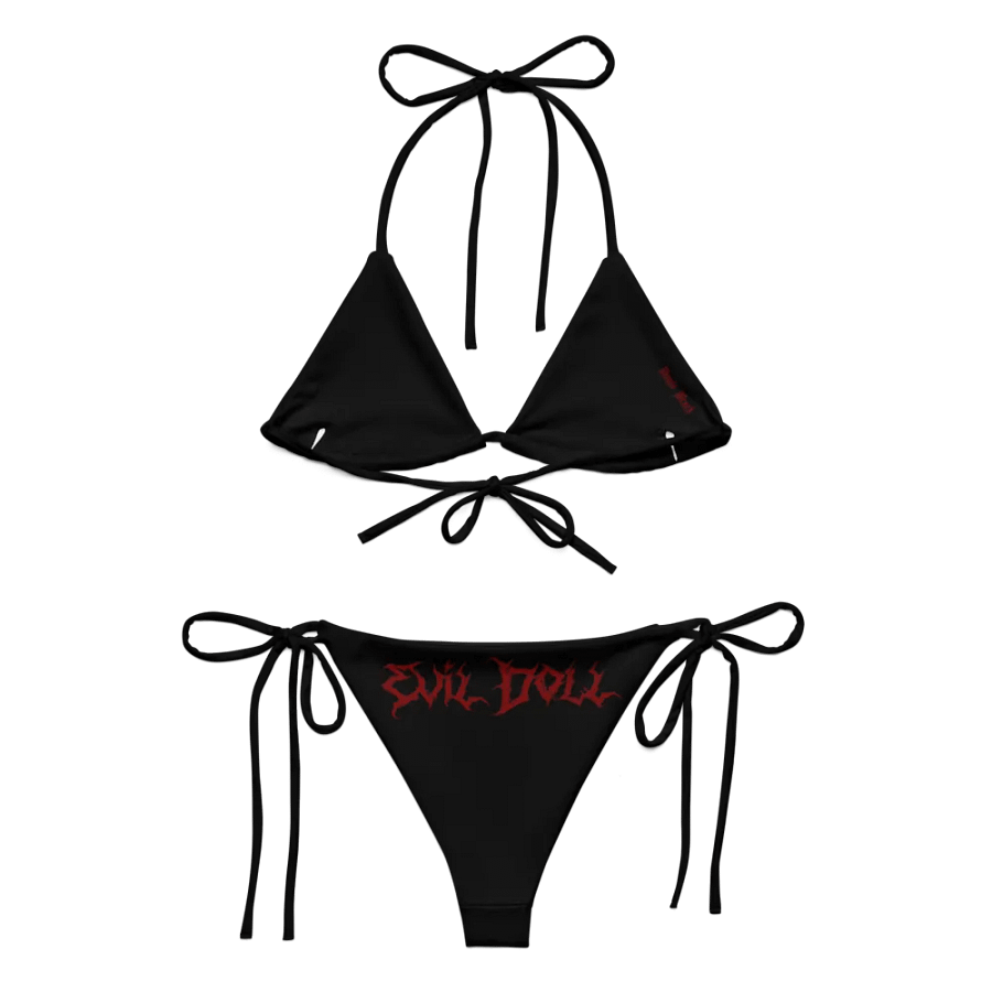 Evil Doll Pentagram Bikini Set product image (2)