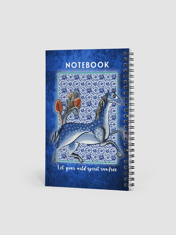 Cuaderno de diseño medieval con caballo: product image (2)