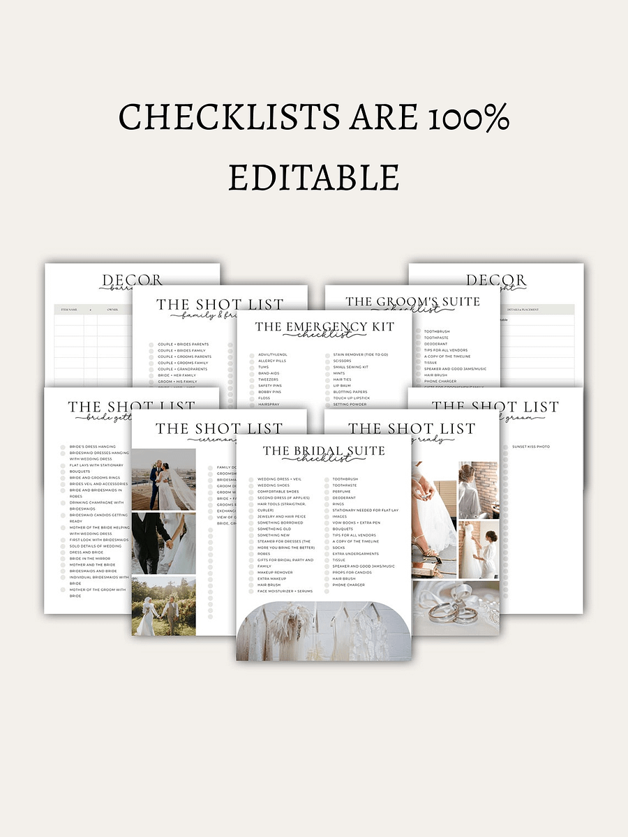 The Ultimate Wedding Day Binder Template product image (4)