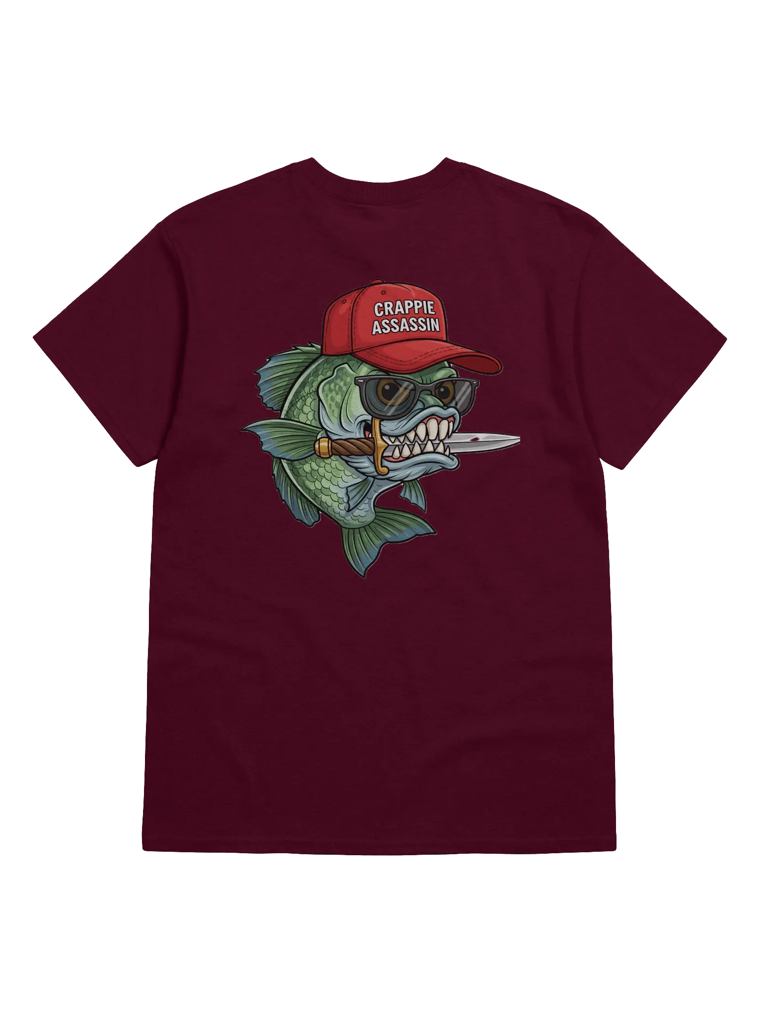 Crappie Assassin Fishing Vibes T-Shirt product image (3)