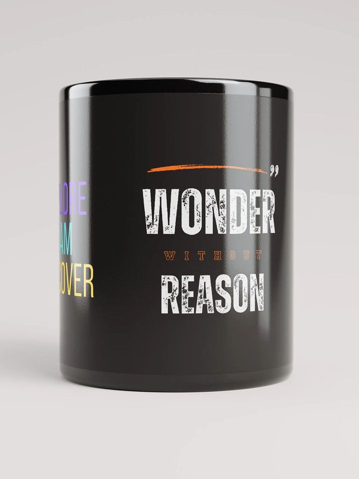 Fragmented Dreams Black Glossy Mug product image (1)