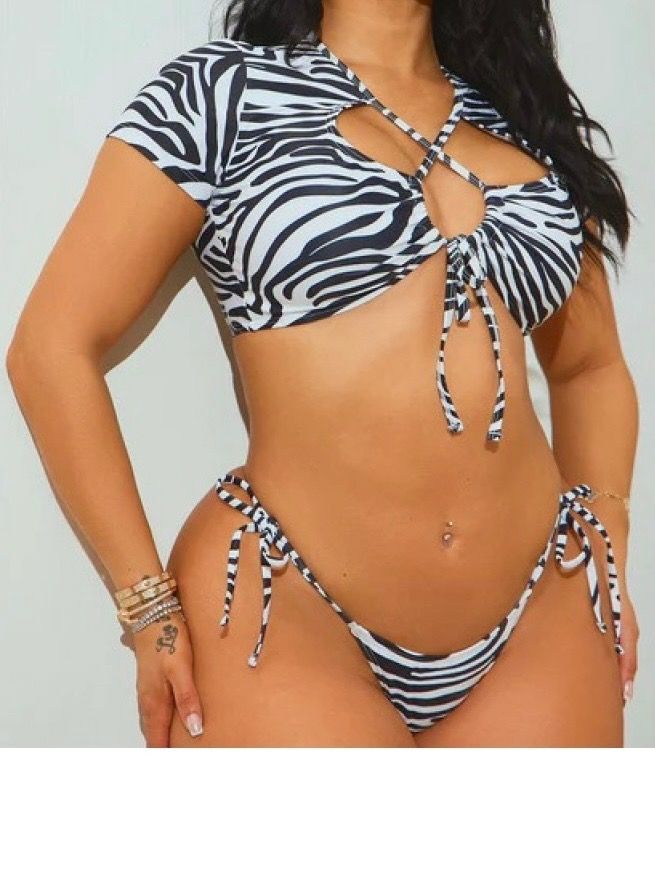 Zebra bikini product image (1)