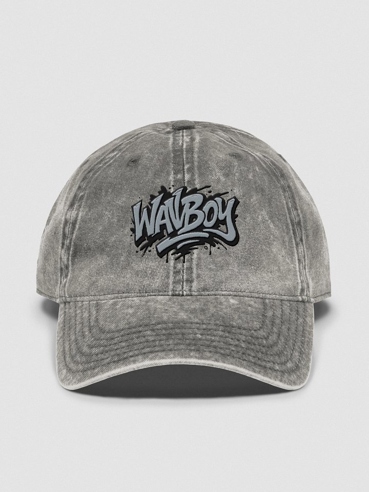 WavBoy Distressed Grey Cap product image (1)
