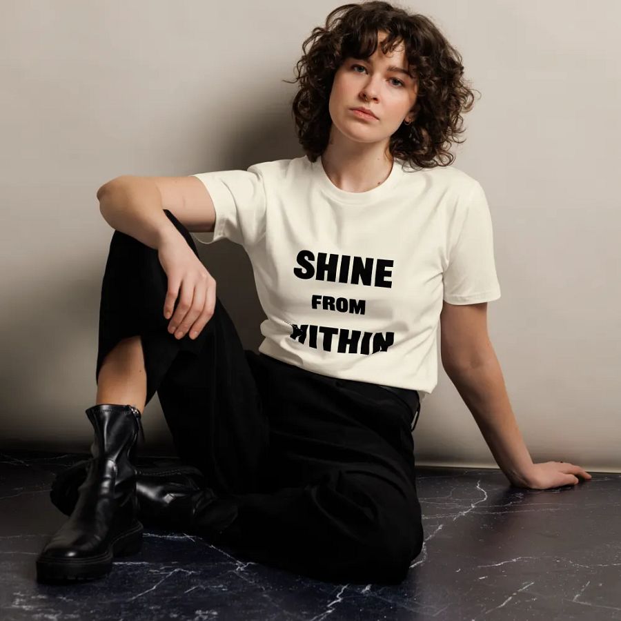 Shine From Within - T-Shirt - Polished Art - Female Beauty product image (5)