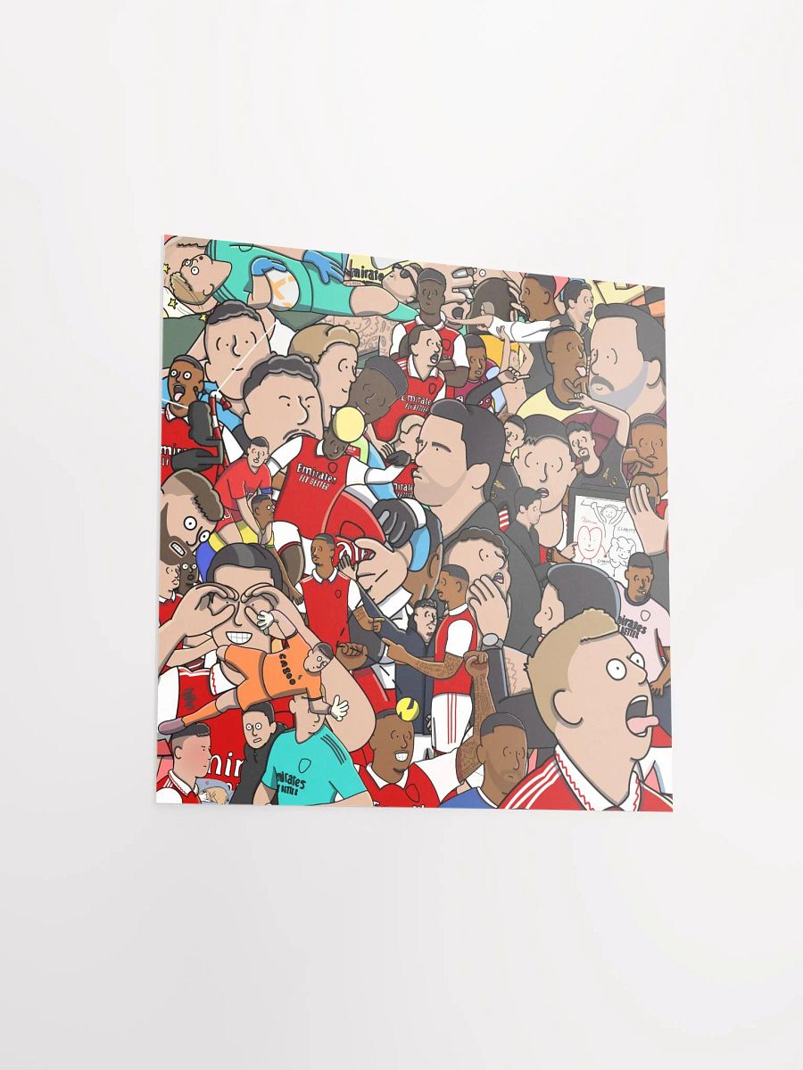 Poorly Drawn Arsenal Poster product image (3)