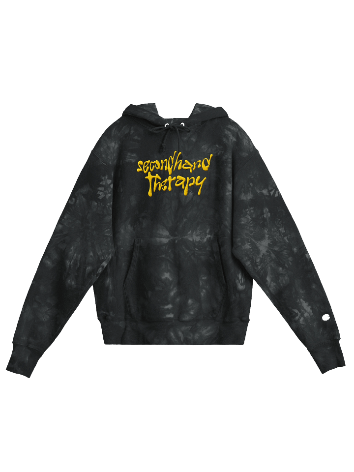 TieDye Hoodie (Black) product image (1)