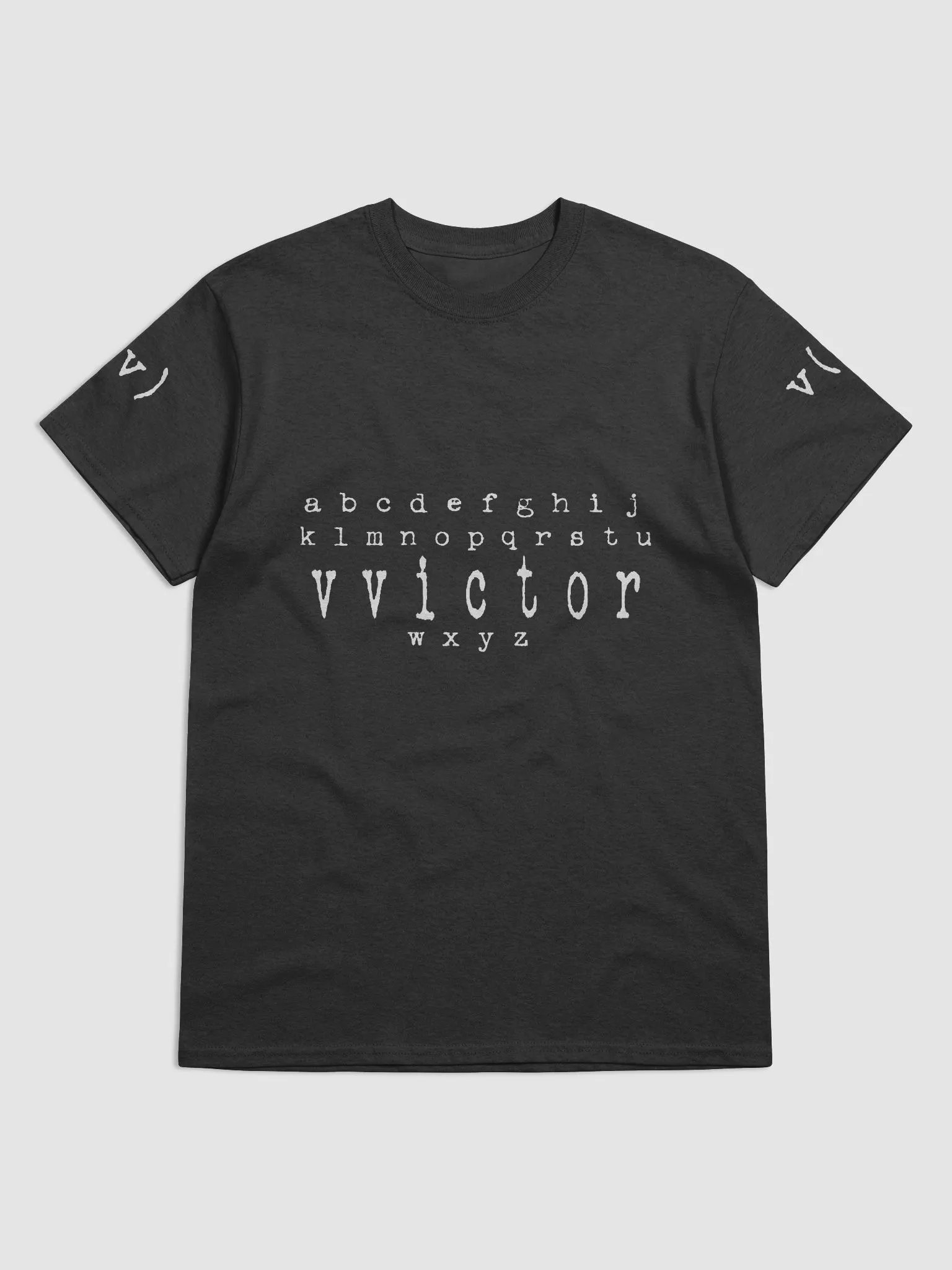 vvictor - Black T-Shirt product image (1)