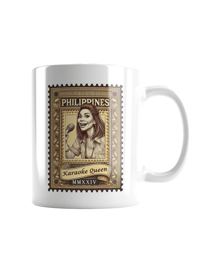 Karaoke Queen White Glossy Mug product image (1)