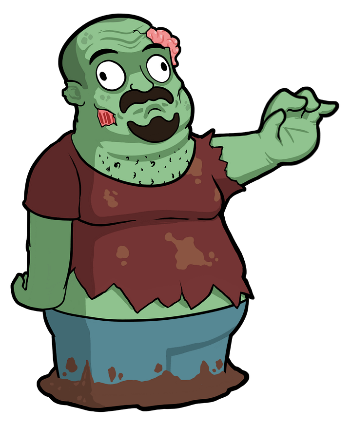 danZombie Sticker product image (1)