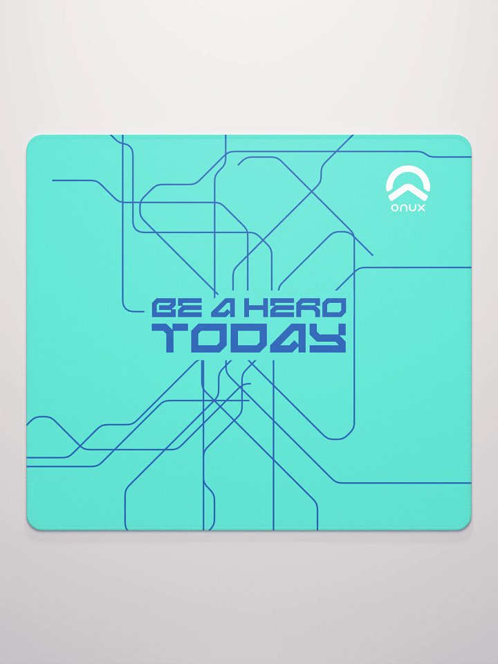 Onux - Orbinary - Mouse Pad | Be a Hero Today product image (1)