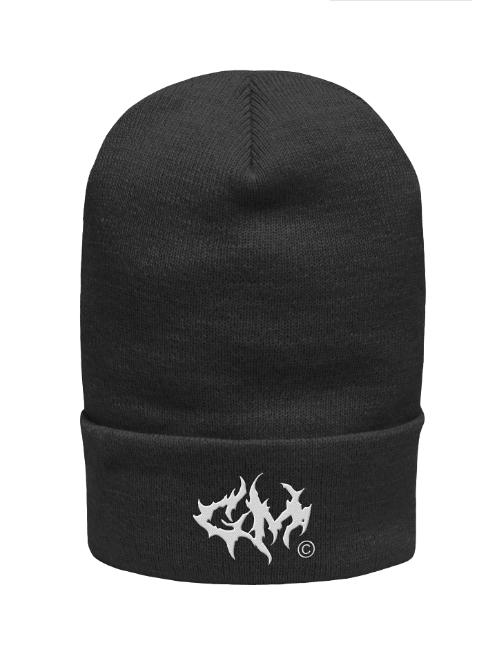 GM White Logo Embroidered Beanie product image (3)