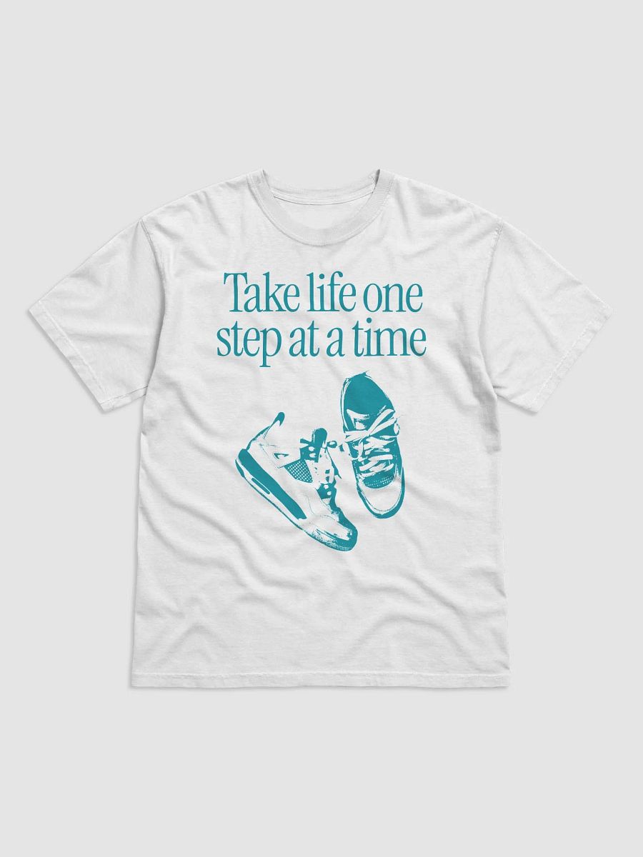 One Step at a Time Blue Sneaker T-Shirt product image (1)