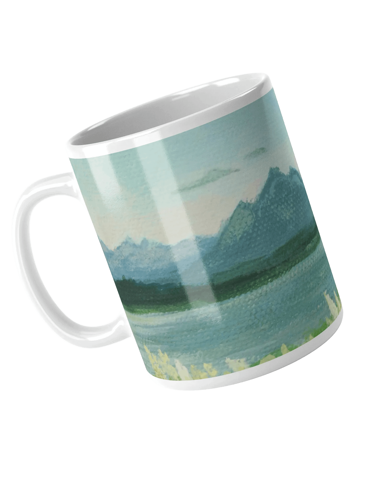 Serene Lakeview Mountain Mug product image (7)