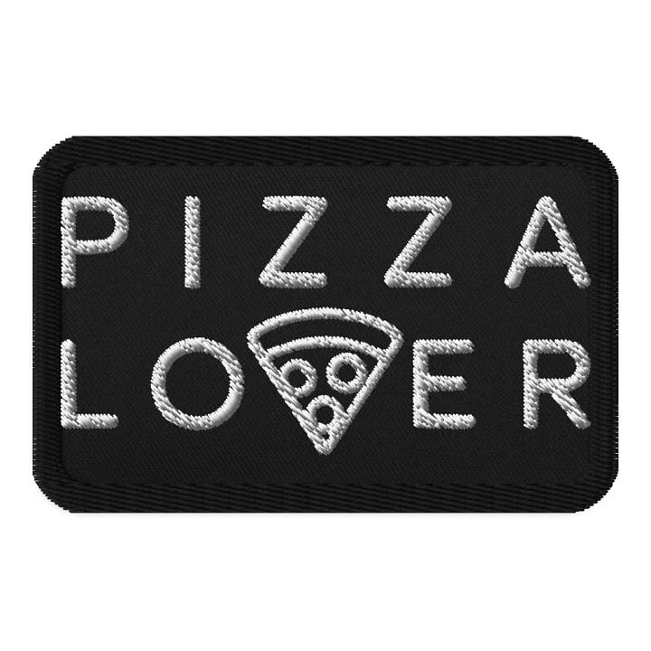 Pizza Lover Embroidered patch product image (1)