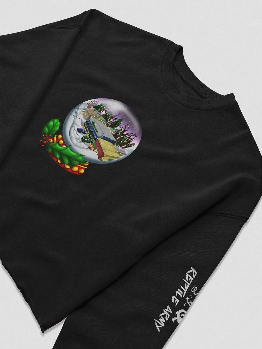 Christmas Globe - Crop Sweatshirt -🎄 🌎 product image (5)